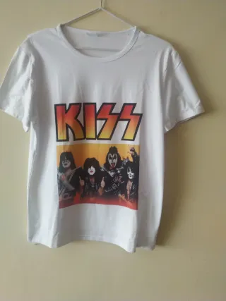 Camiseta KISS banda rock