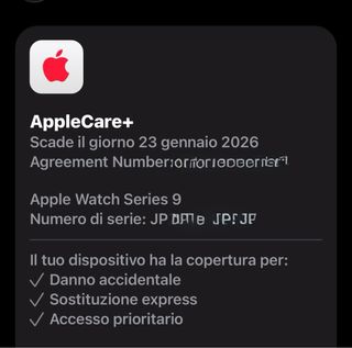 Apple Watch Serie 9 41mm GPS + 3 cinturini