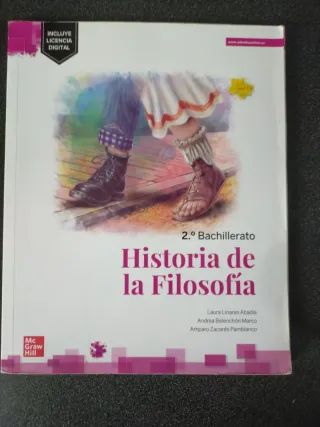 Historia de la Filosofía 2.º Bachillerato