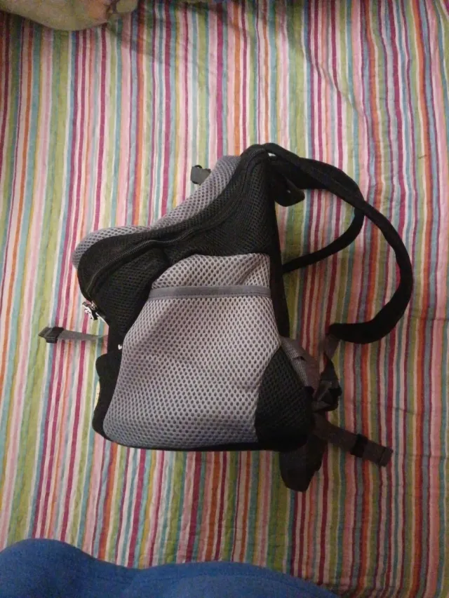 Mochila porta can nueva.