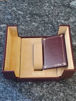 🇨🇭6 CAJAS DE RELOJ LE ROY BY BAUME MERCIER🇨🇭