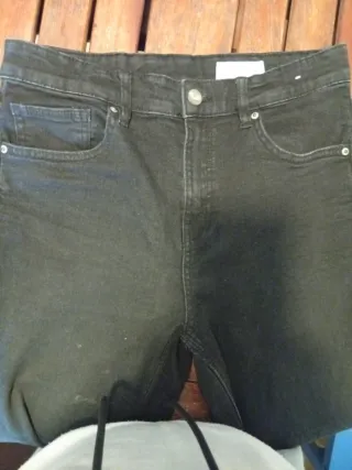 Pantalón vaquero negro niño Talla 13-14