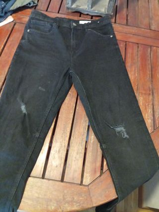 Pantalón vaquero negro niño Talla 13-14