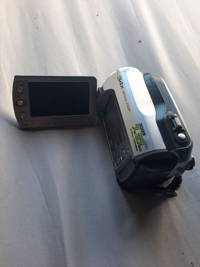 Cámara jvc sin cargador