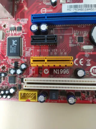 Placa Base MSI MS-7634 LGA 1156 DDR3 H55