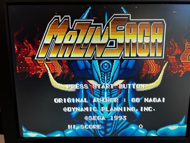 Console giapponese Sega Mega Drive