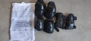 Protecciones patinaje Oxelo rodillas y codos