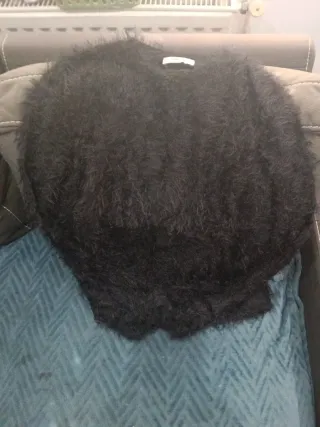 Jersey Mango Negro Peludo