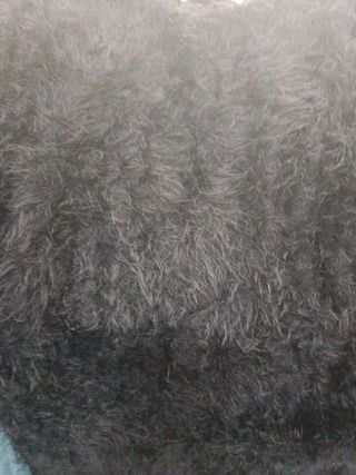 Jersey Mango Negro Peludo