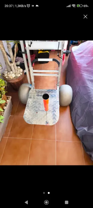 Plataforma Carro de Pesca . No el carro 