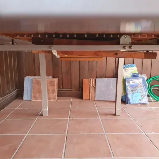 Mesa extensible +4 Sillas exterior/interior , made