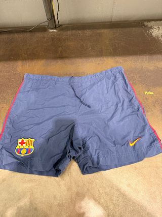 Pantalón corto FC Barcelona Nike azul