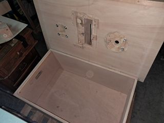 Mesa de madera artesanal para trabajos