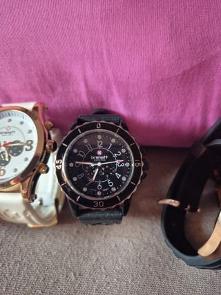 Lote 5 relojes de pulsera Brenatt