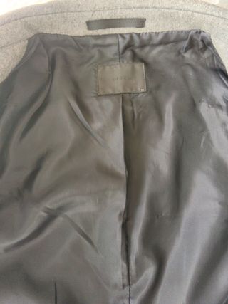 Abrigo lana gris marca Often Talla M