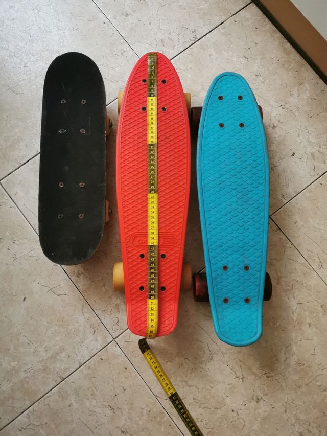 3 Monopatines (Skateboards)