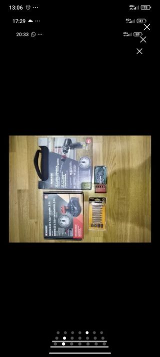 Taladro Atornillador Parkside 12V