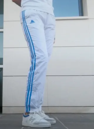 Chándal Olympique de Marsella Adidas Blanco Unisex