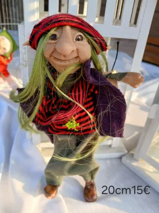 DUENDE PORCELANA FRIA TODO ECHO A MANO