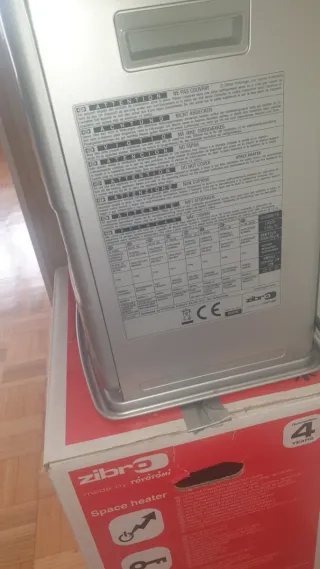 Estufa de parafina Zibro 48-120 m²