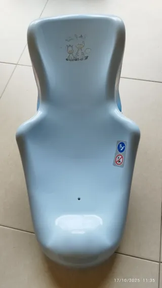 Adaptador bañera bebé azul