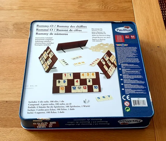 Juego de mesa Rummy-O Pavilion