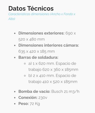 Envasadora Profesional Zermat Bluesvac-52