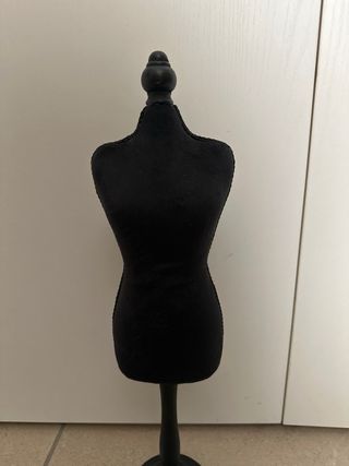 Manichino porta collane nero