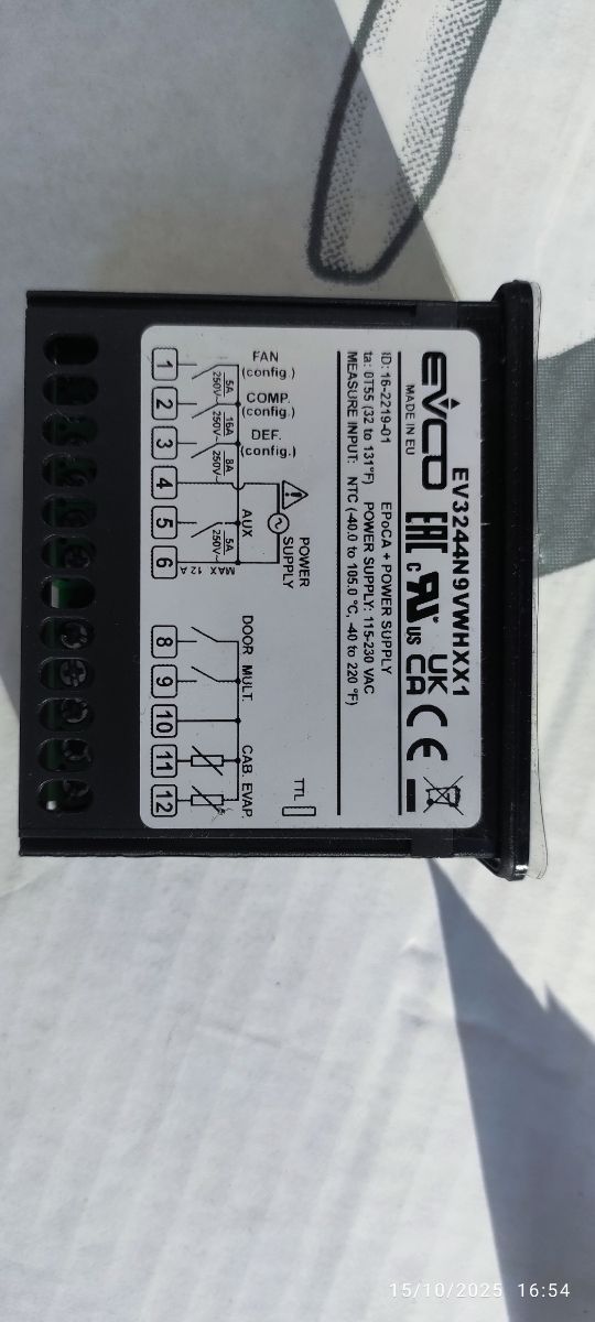 Regulador EVCO EV3244N9VWHXX1