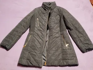 Giacca Zuiki donna nera con zip taglia L 