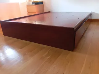 Cama 135x180cm con 6 cajones