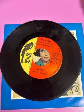 Vinile Nilla Pizzi L'Edera / Sei Troppo Timido