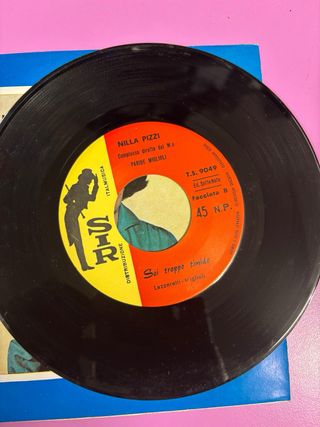 Vinile Nilla Pizzi L'Edera / Sei Troppo Timido