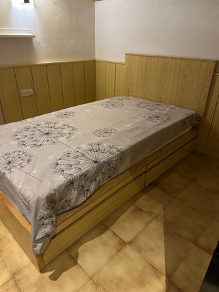Dormitorio juvenil cama/armario/estanterias/cajon