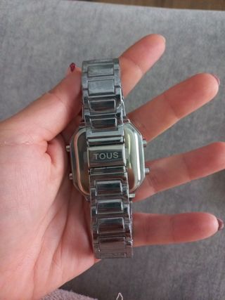 Reloj Tous Rosa y Plateado