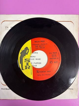 Vinile Nilla Pizzi CROCE DI ORO ROMANTICA CITTA'