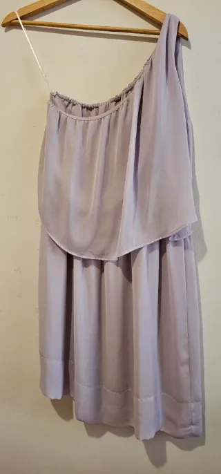 Vestido Lila Massimo Dutti