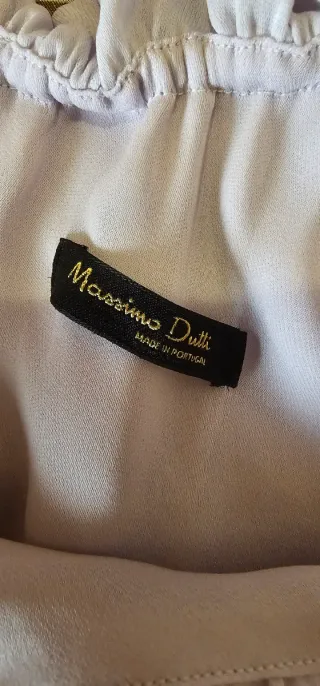 Vestido Lila Massimo Dutti