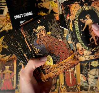 Cartas del tarot Rider-Waite Black & Gold