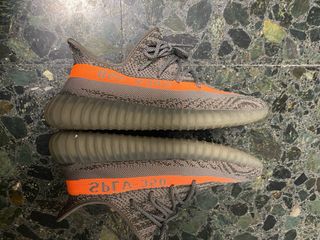 Adidas Yeezy 350 Gris y Naranja