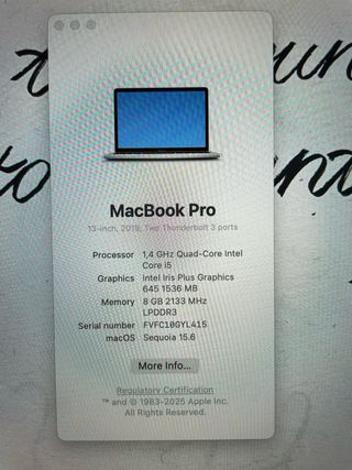MacBook Pro 2019 512 gb