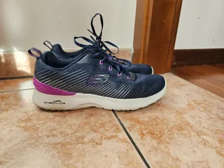 Scarpe Skechers Donna Blu e Rosa
