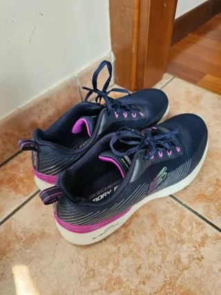 Scarpe Skechers Donna Blu e Rosa