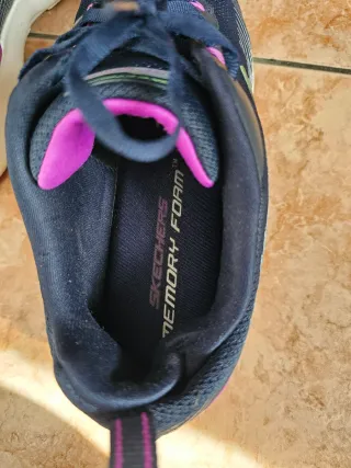 Scarpe Skechers Donna Blu e Rosa