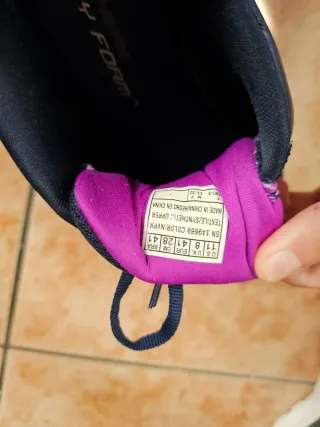 Scarpe Skechers Donna Blu e Rosa