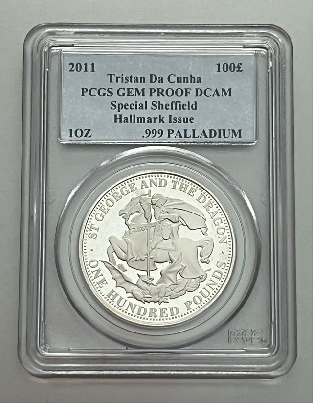 100 Libras Paladio 2011 Tristan Da Cunha