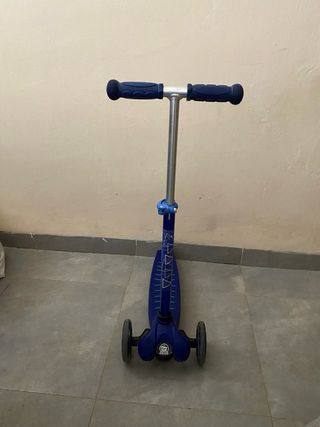 Patinete infantil 3 ruedas azul