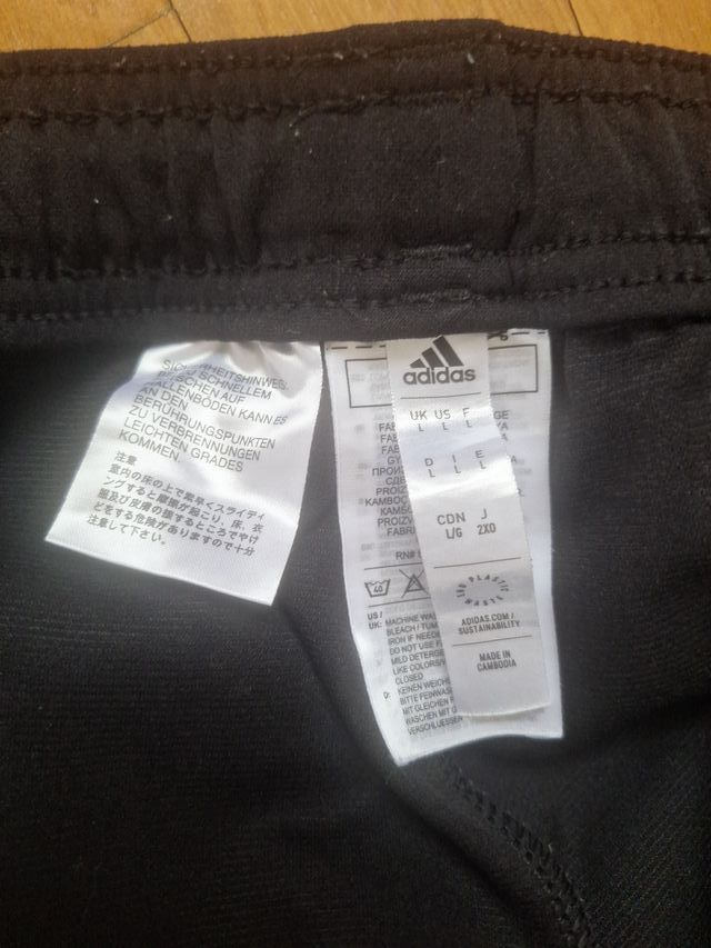 Pantalón Adidas Real Madrid Negro
