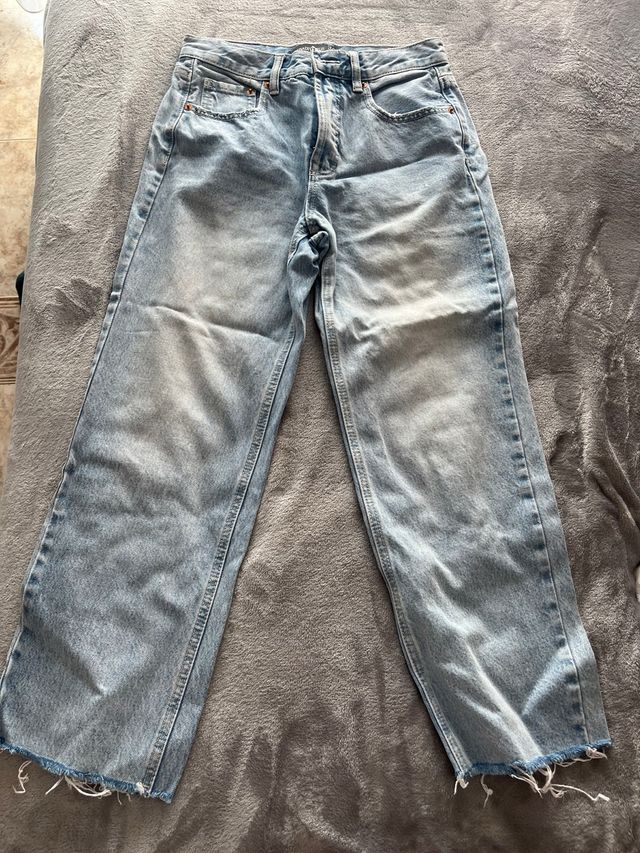 Vaqueros anchos rectos