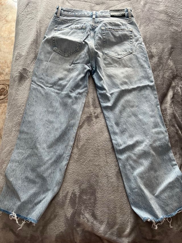 Vaqueros anchos rectos